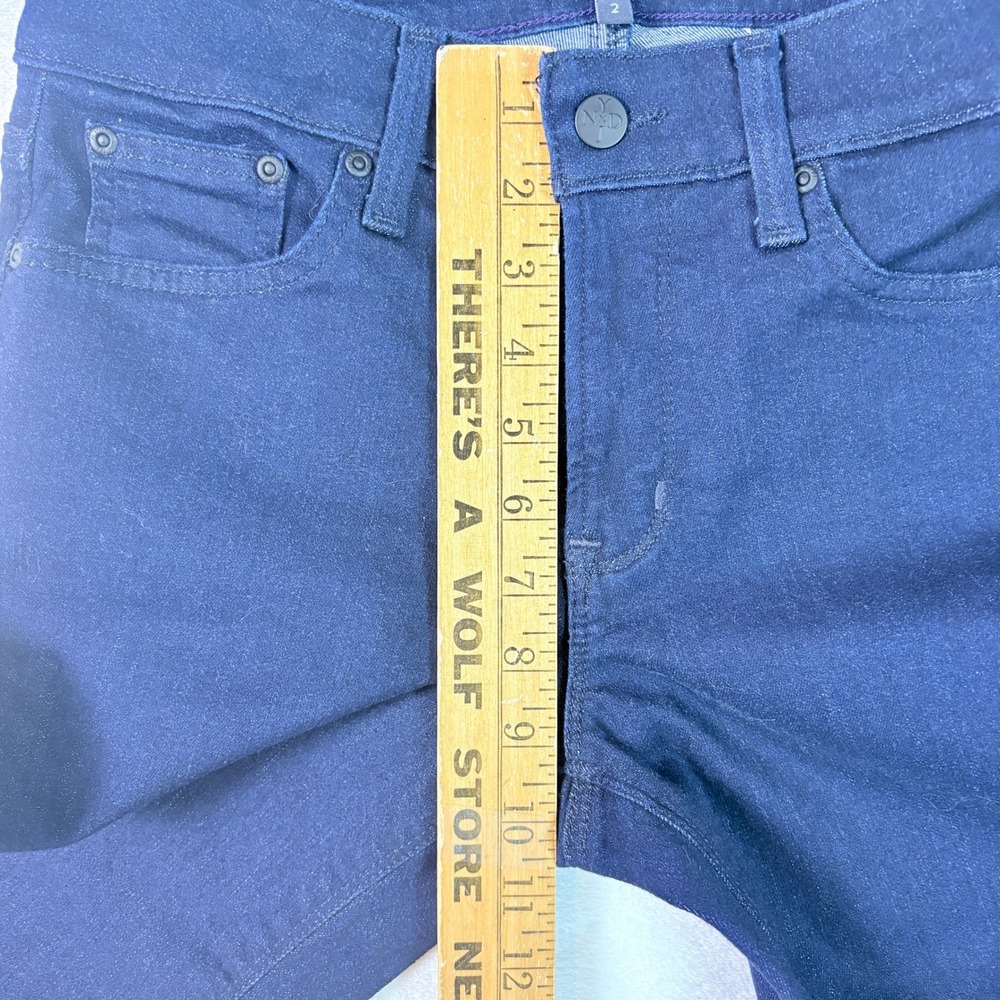 NYDJ Barbara Bootcut Jeans Women‎ 2 Dark Indigo Excellent Lift Tuck Denim - Picture 4 of 11